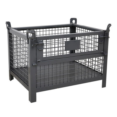 качество  Warehouse Foldable Steel Q235 6.0mm Wire Mesh Container завод
