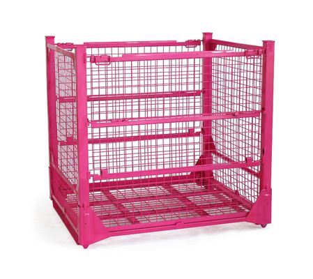 ISO RAL гальванизировал 110kg клетки стального провода 4 слоев Stackable