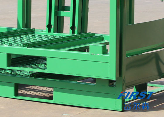 Зеленый порошок покрыл глубину 60" 1.5M Stackable стальные паллеты