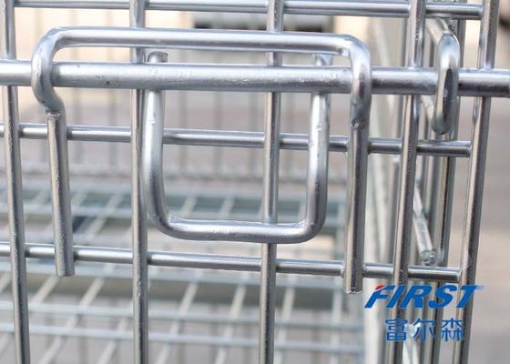 Stackable стальной паллет коробки ячеистой сети Q235 50*50mm