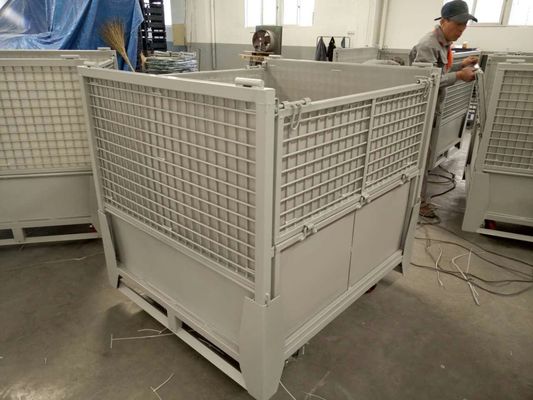Клетки хранения металла провода сетки 0.6mm супермаркета 50*50mm
