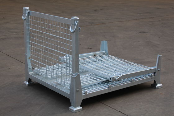 Складный Electro цинк покрыл клетку хранения металла сетки 50x50