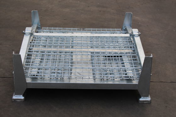 Складный Electro цинк покрыл клетку хранения металла сетки 50x50